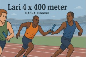 Lari 4 x 400 Meter: Strategi Tim, Teknik Tongkat, dan Latihan Efektif