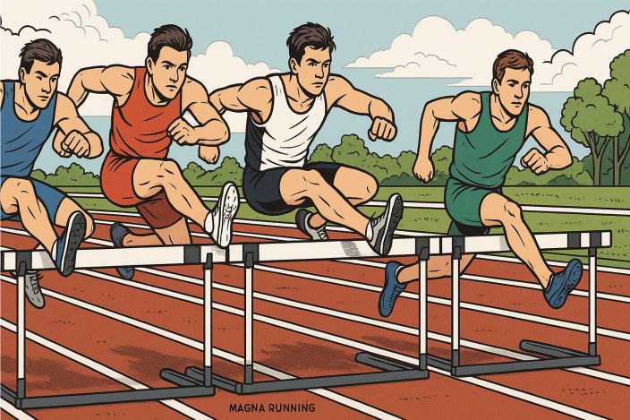Perbedaan Lari Gawang dan Lari Halang Rintang