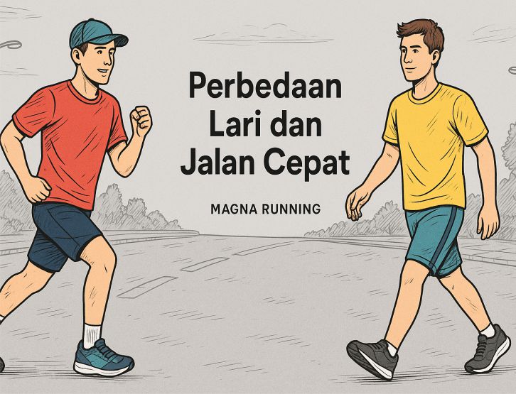 Perbedaan Lari dan Jalan Cepat