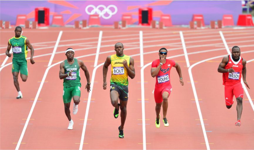 juara lomba lari Olimpiade London 2012